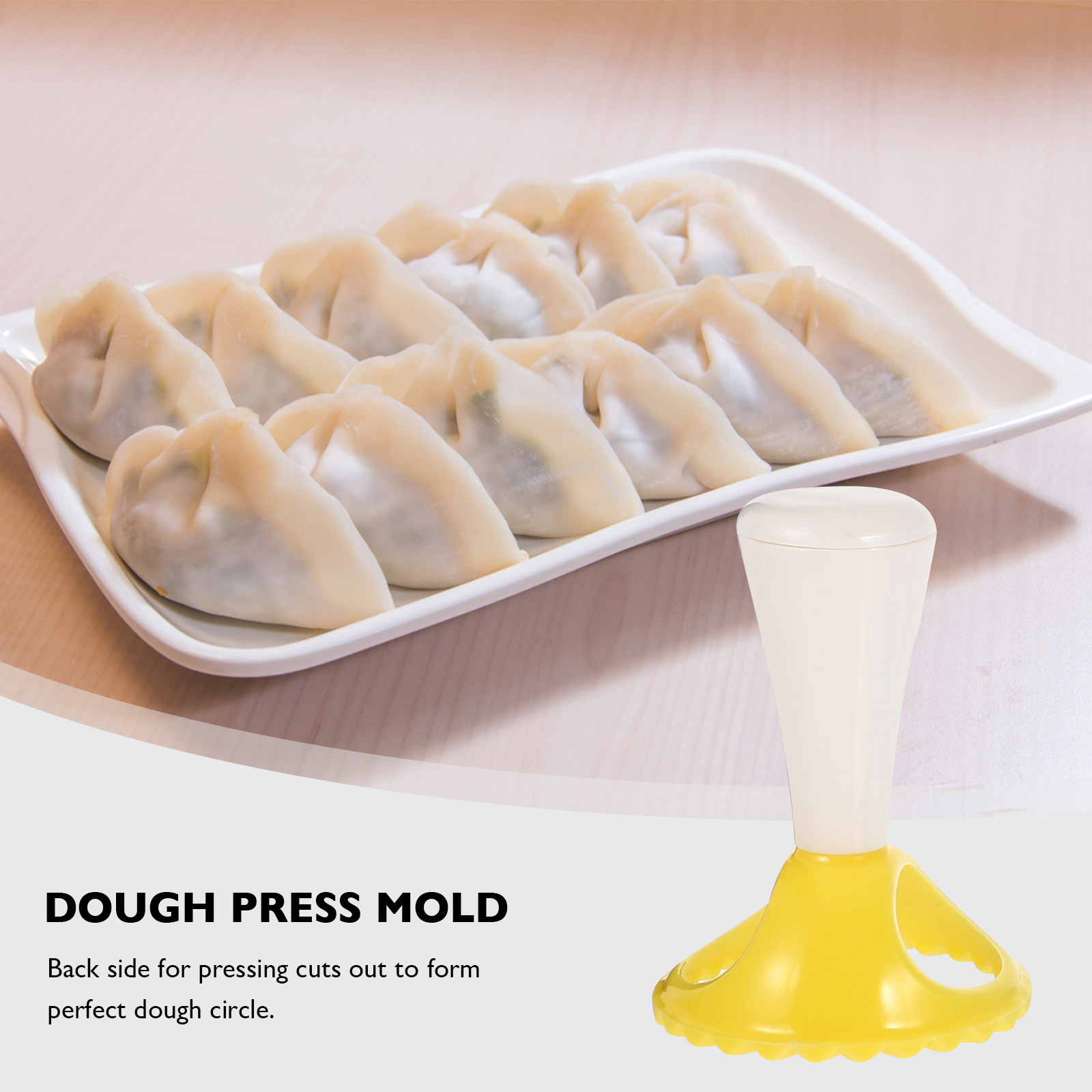 Dumpling Press Set - 4Pcs Dumpling Turnover Mold Set Plastic
