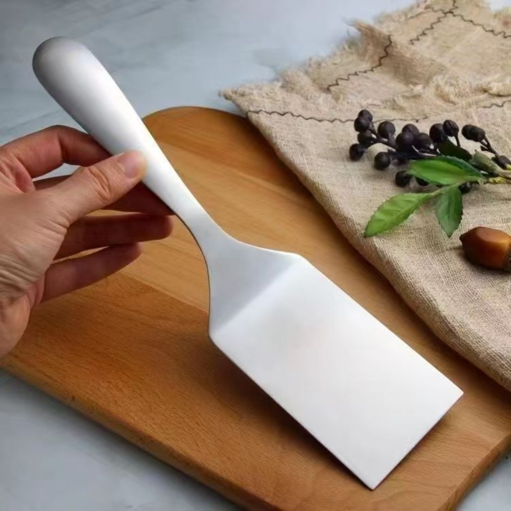 Okonomiyaki Spatula - Stainless Steel Flat Spatula, Multi-purpose Small