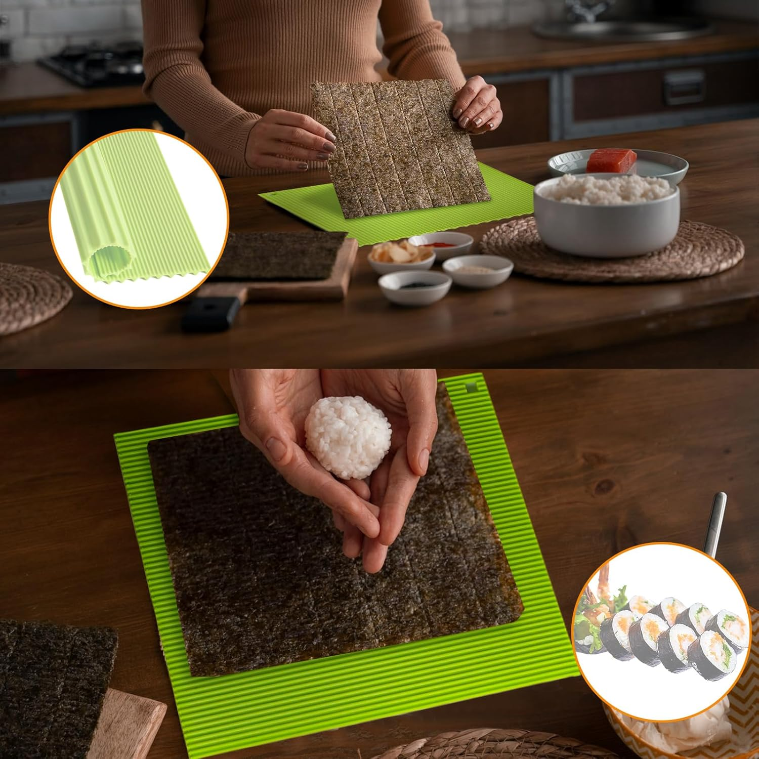 High-quality silicone mat for  - Spring Roll Wrapper recension och pris