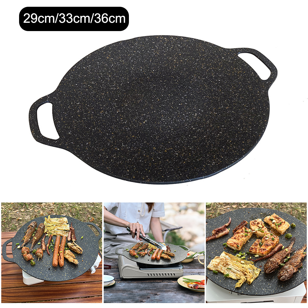 Grilling Pan Non-stick Oil Fry - Danish Pancake Pan recension och pris
