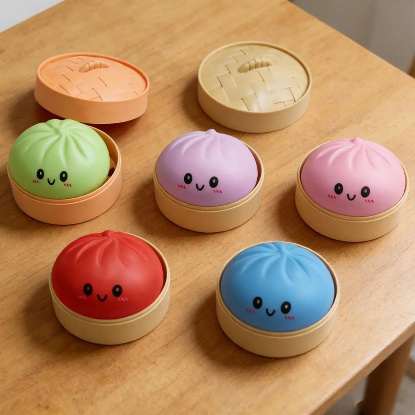 1pc Bamboo Steamer Bao Bun Squ - Bao Steamer Bamboo recension och pris