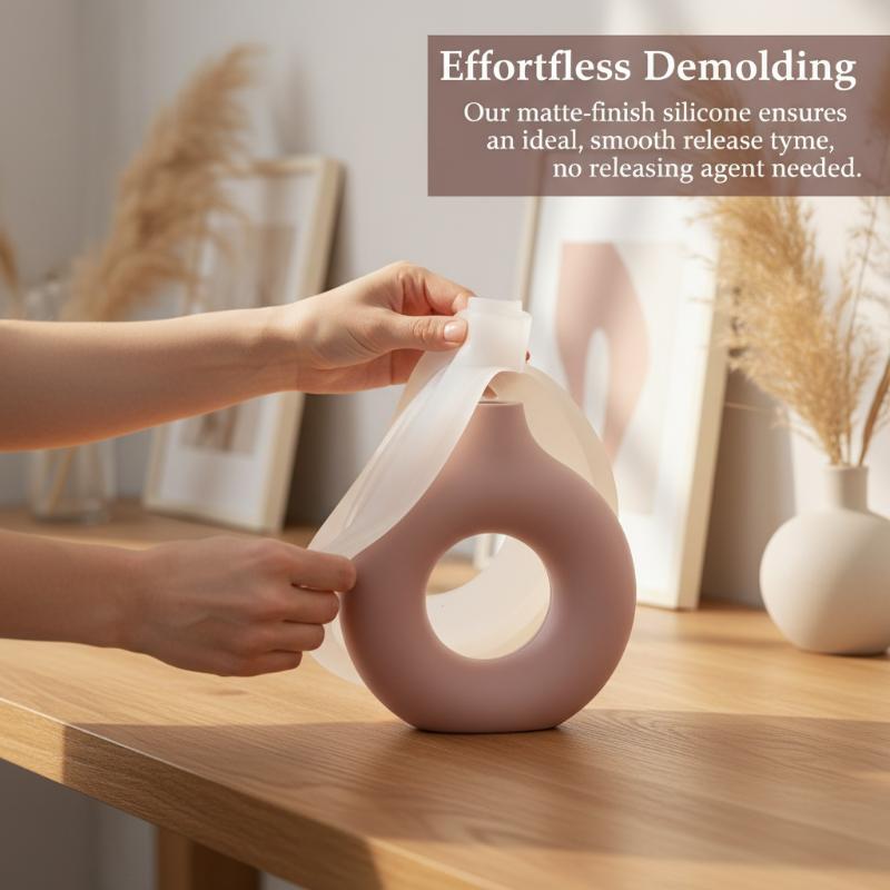 Nordic Donut Shape Vase Silico - Donut Mold Silicone recension och pris