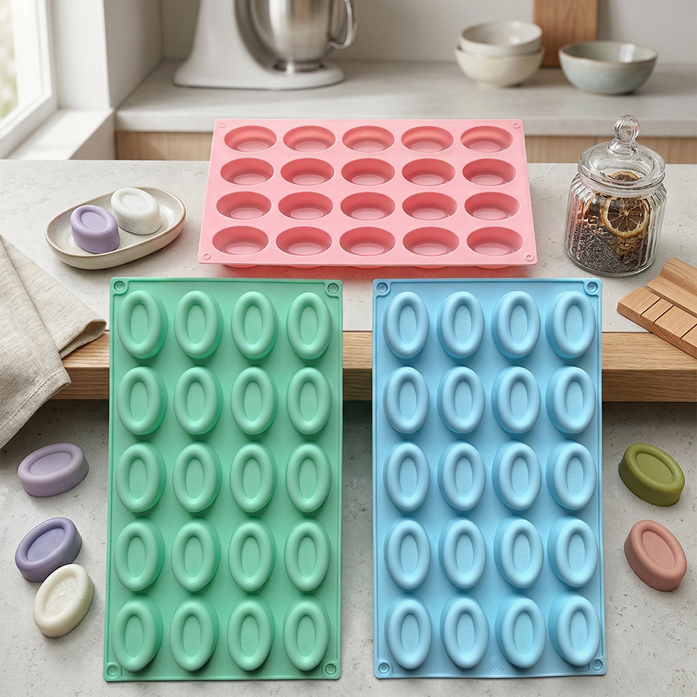 20 cavity oval donut silicone  - Donut Mold Silicone recension och pris