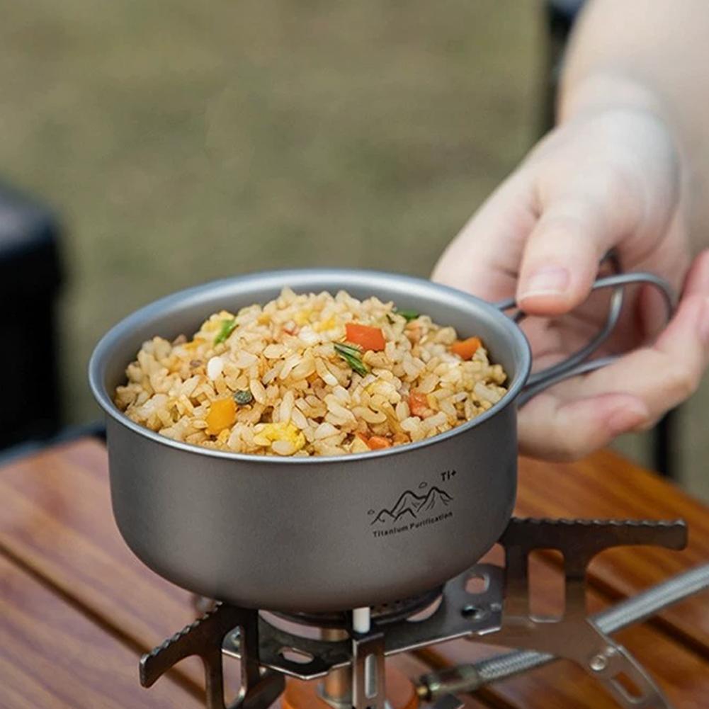 Compact Titanium Alloy Camping - Dim Sum Basket recension och pris