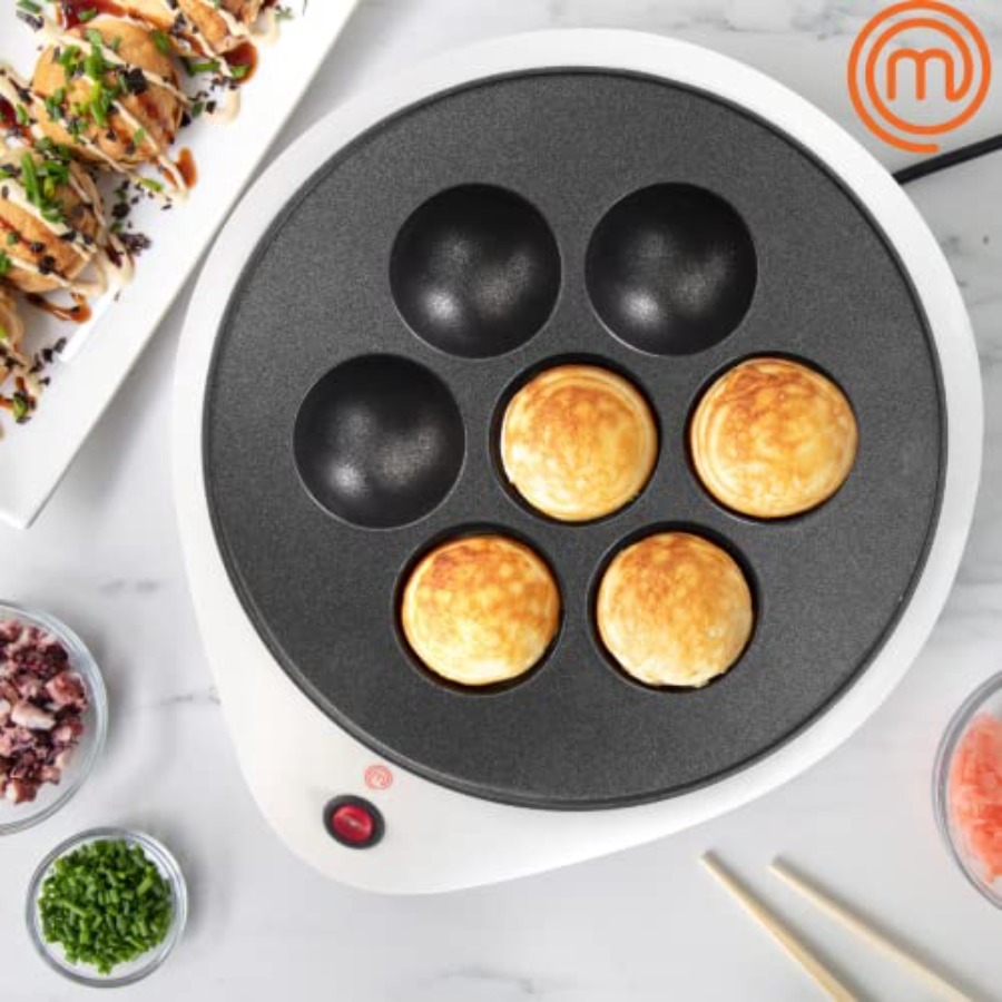 MasterChef Electric Ebelskiver - Takoyaki Grill Plate recension och pris