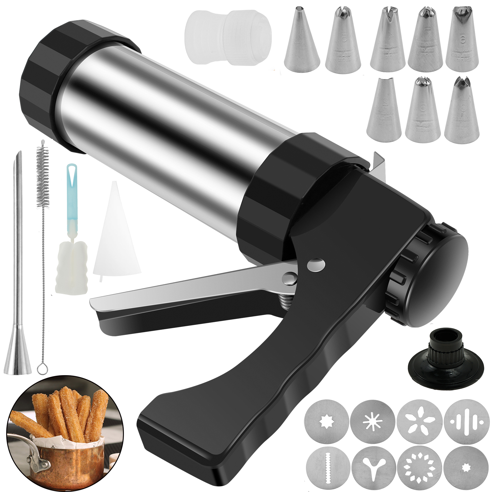 Diy Churro Maker Machine And C - Churros Maker Gun recension och pris