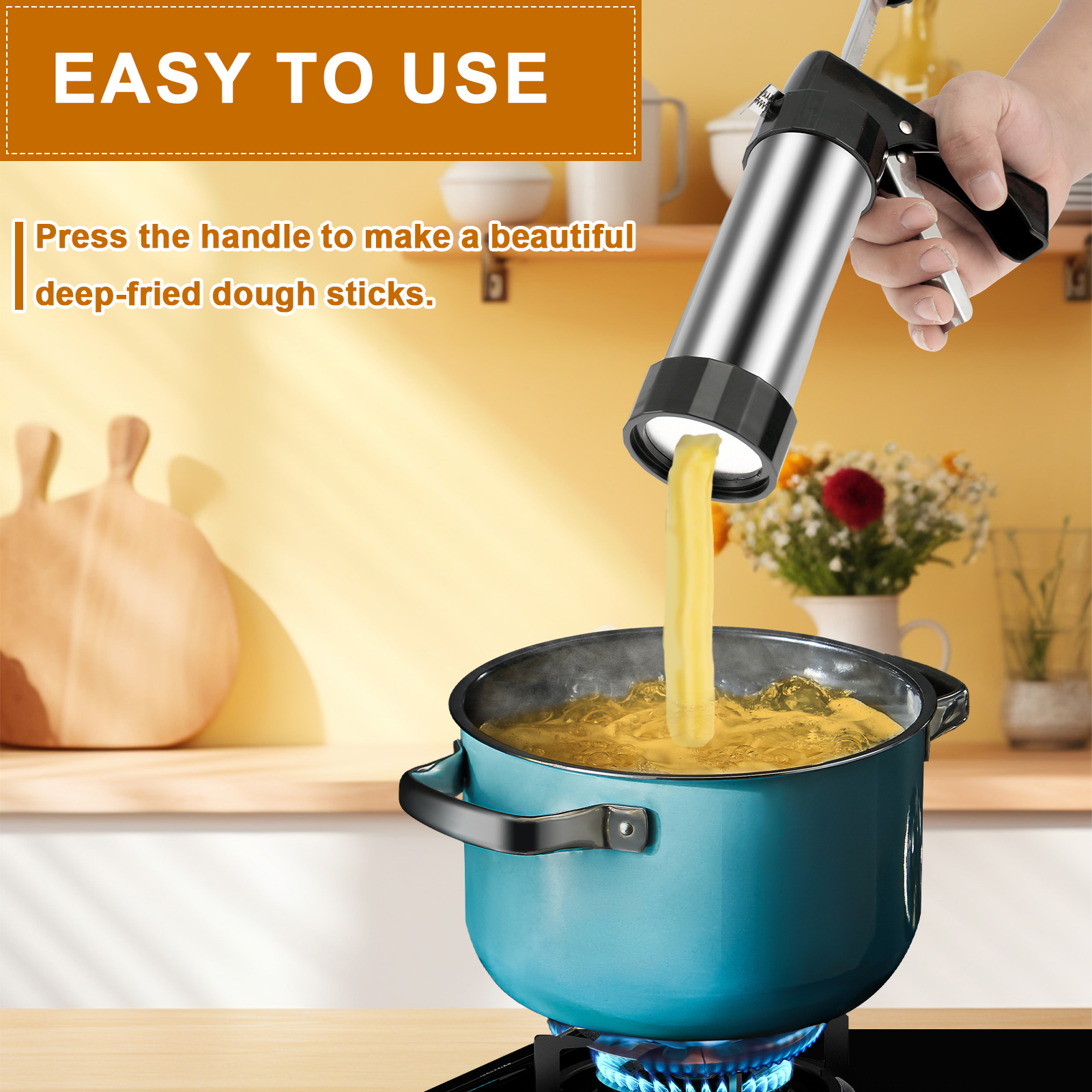 Churro Maker Machine Cookie Pr - Churros Maker Gun recension och pris