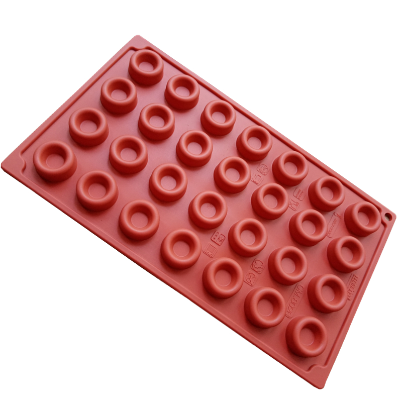 28 Cavities Mini Donut Mold Si - Donut Mold Silicone recension och pris
