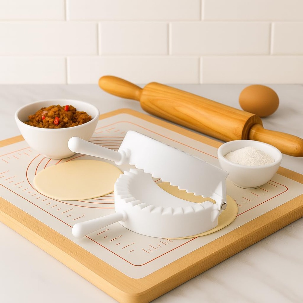 Extra Large 6 Inch Empanada Ma - Momo Mold Press recension och pris