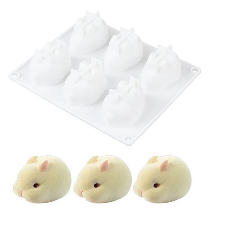 Silicone 3D Bunny Rabbit Cake  - Bunny Cake Mold recension och pris