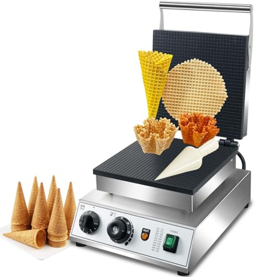 Electric Ice Cream Cone MakerC - Waffle Cone Maker recension och pris