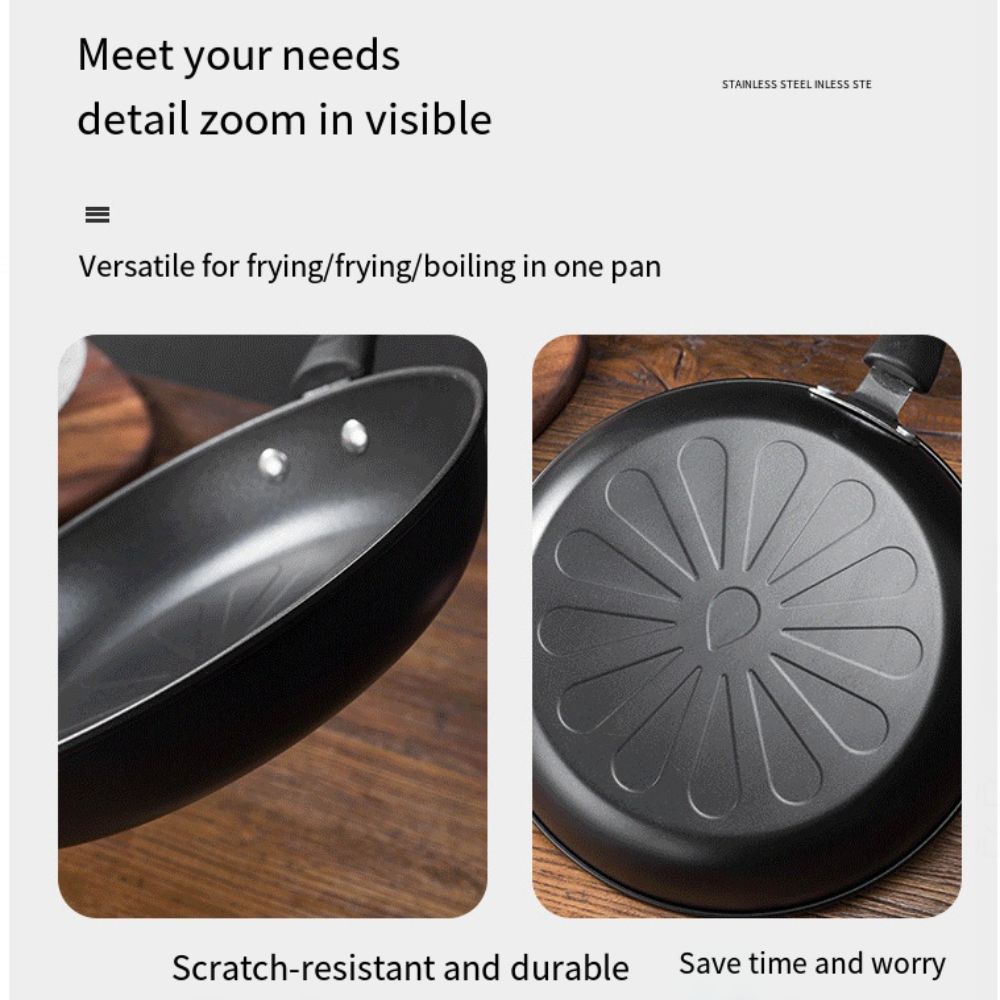 Round Egg Frying Pan 12/18/26/ - Egg Waffle Pan recension och pris