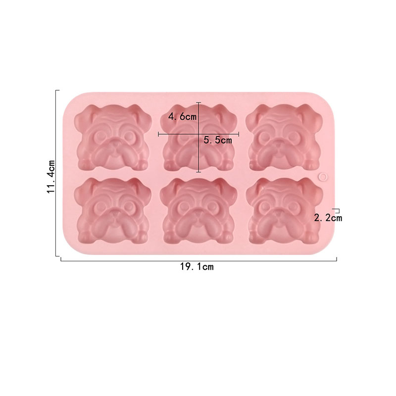 Bulldog Chocolate Silicone Mol - Bunny Cake Mold recension och pris