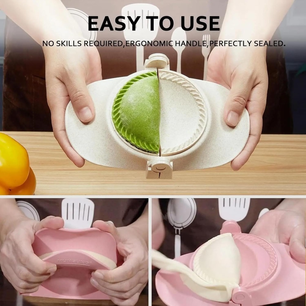 Dumpling Maker Set with Dough  - Dumpling Press Set recension och pris