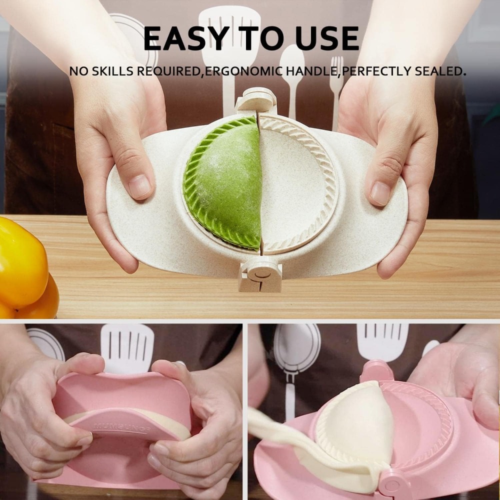 5 Inch Extra Large Empanada Ma - Dumpling Press Set recension och pris