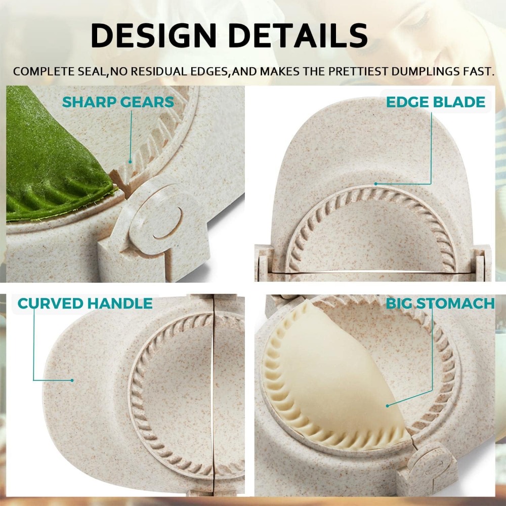 5 Inch Extra Large Empanada Ma - Dumpling Press Set recension och pris