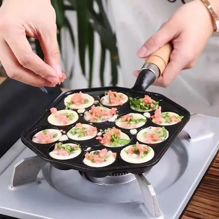Induction Iron Home Cast Gift  - Takoyaki Grill Plate recension och pris