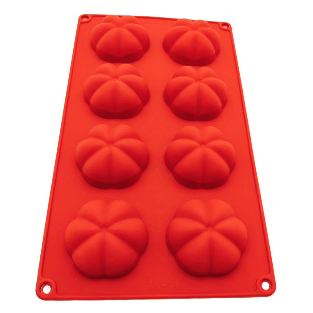 New Arrival 8 Hole 6 Petal Sha - Donut Mold Silicone recension och pris