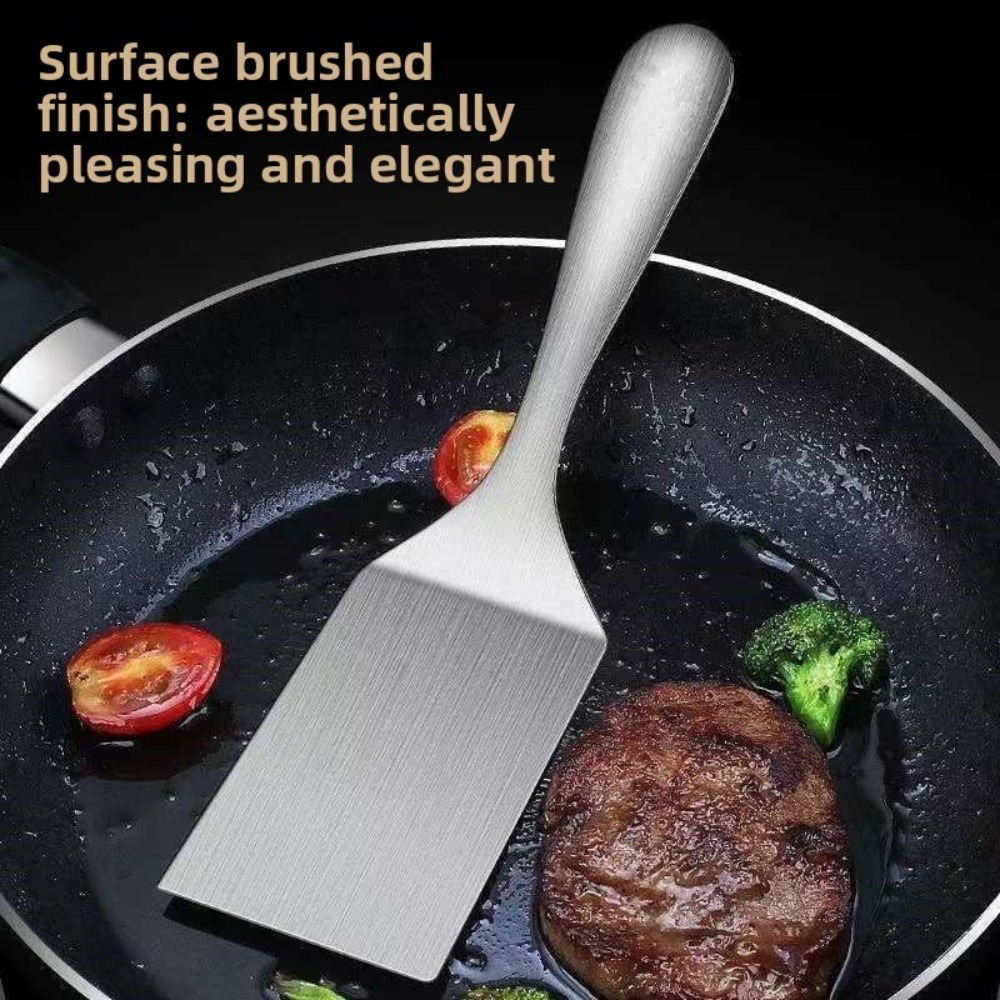 Stainless Steel Flat Spatula,  - Okonomiyaki Spatula recension och pris