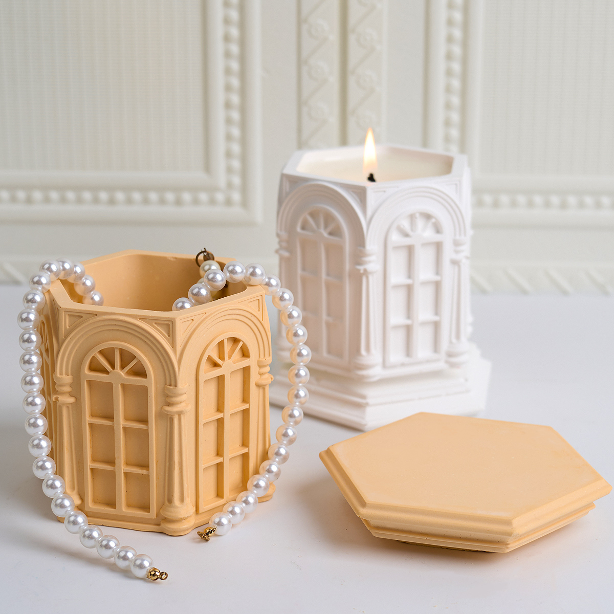 DIY Vintage Candle Jar Contain - Potsticker Mold recension och pris