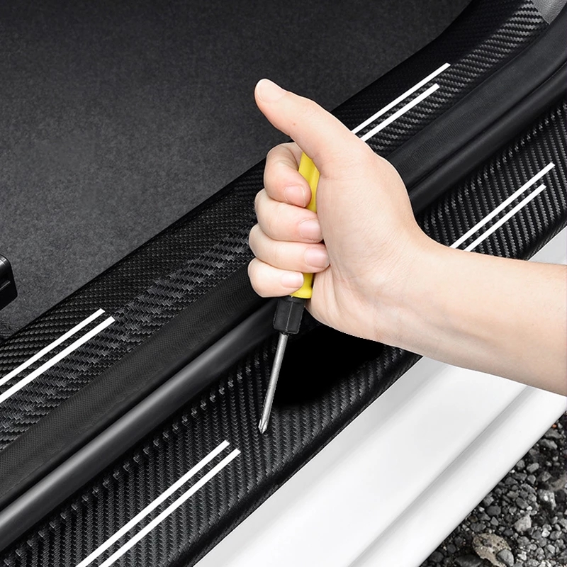 Car Door Sills Scuff Plate Thr - Crepe Pan Carbon recension och pris