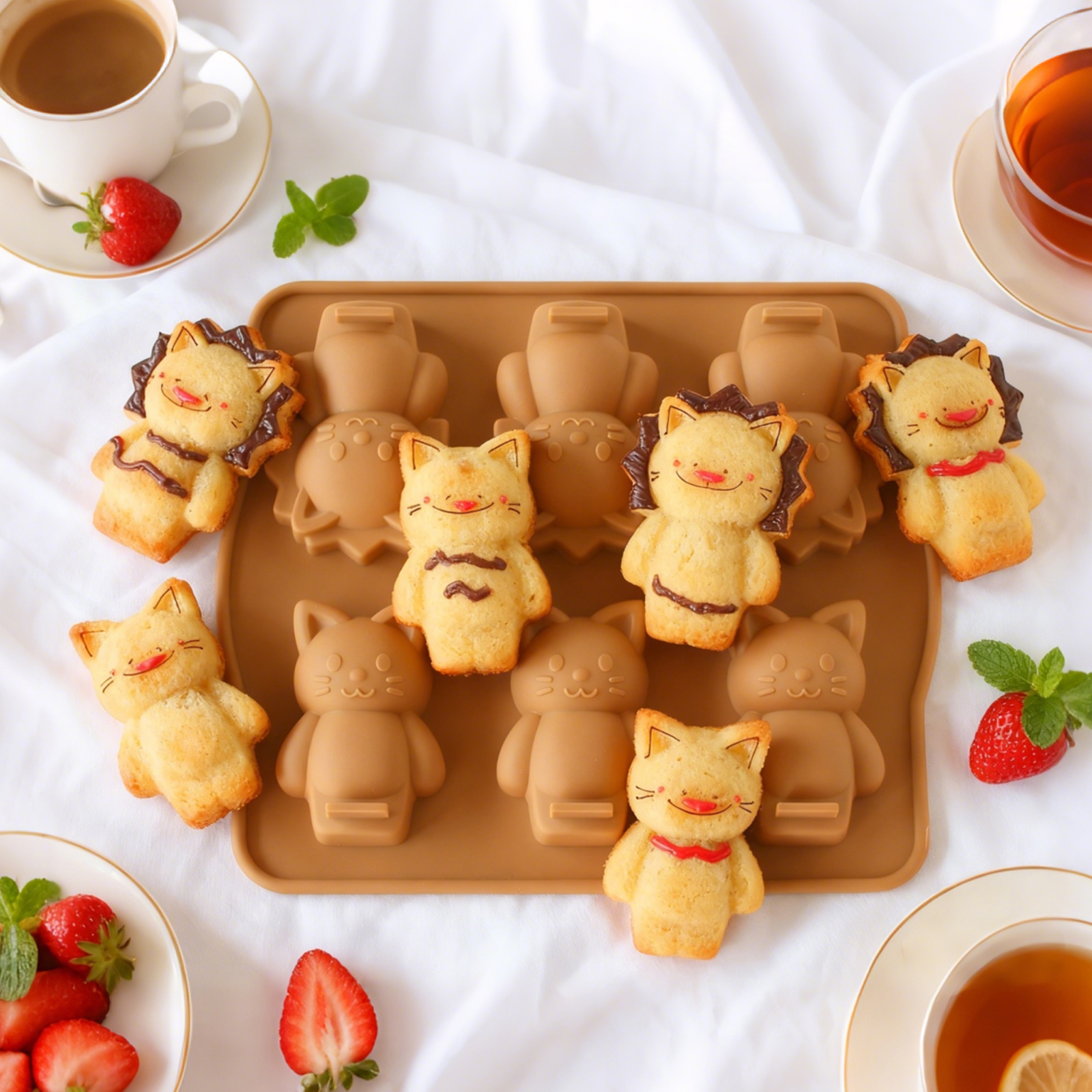 Chocolate Silicone Mold Multi- - Bunny Cake Mold recension och pris