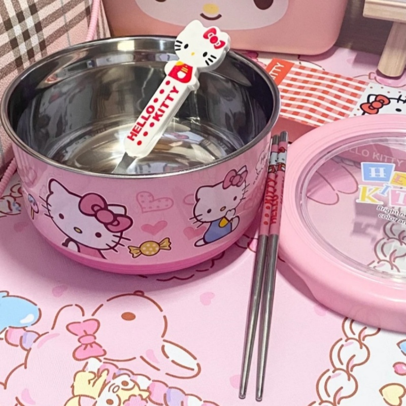 Cute Hello Kitty Stainless Ste - Dim Sum Basket recension och pris