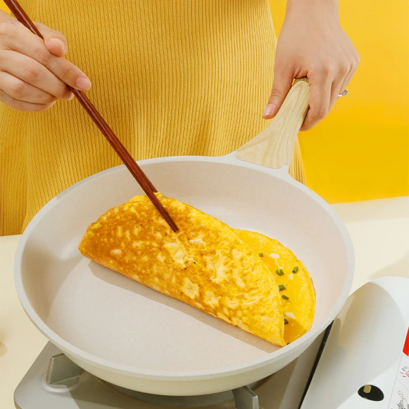 Non-stick Wok Frying Pan Ceram - Danish Pancake Pan recension och pris