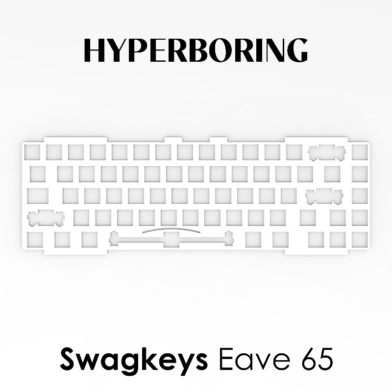 Swagkeys Eave65 Keyboard Posit - Crepe Pan Carbon recension och pris