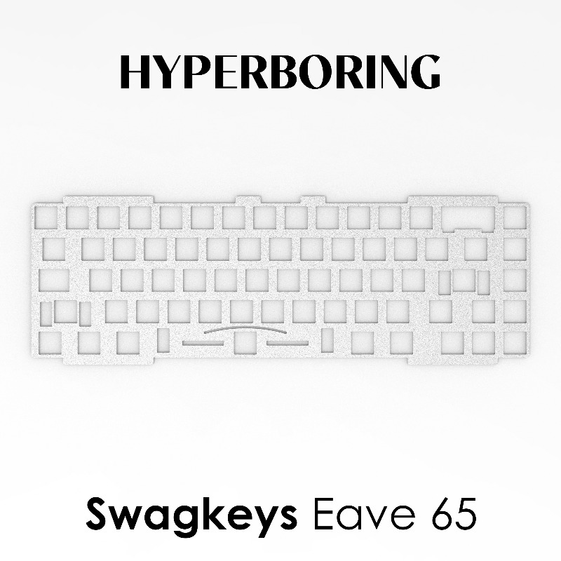 Swagkeys Eave65 Keyboard Posit - Crepe Pan Carbon recension och pris