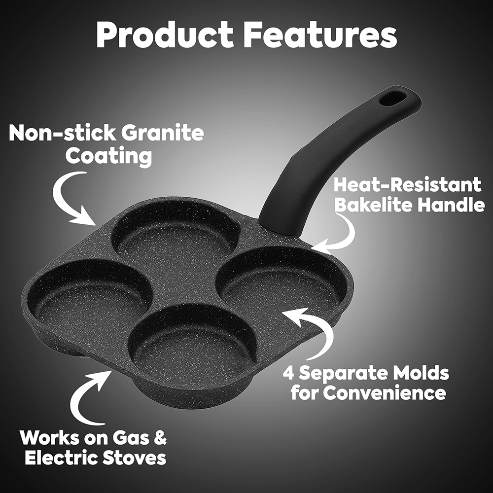 Egg Frying Pan Nonstick Pancak - Egg Waffle Pan recension och pris