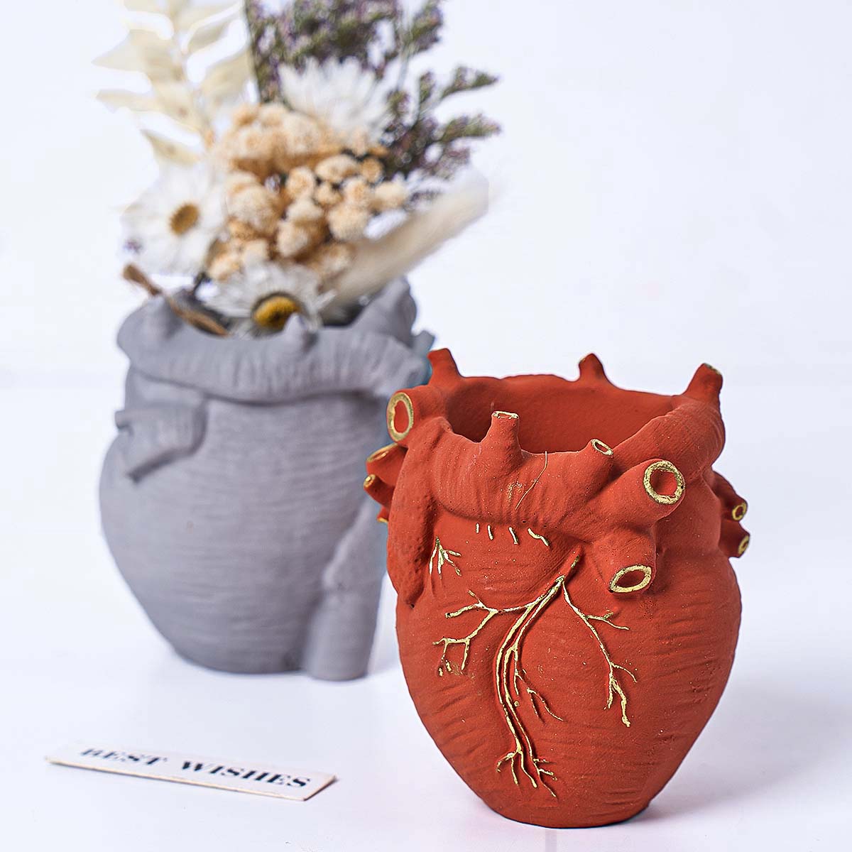 Simulation Heart Vase Silicone - Potsticker Mold recension och pris